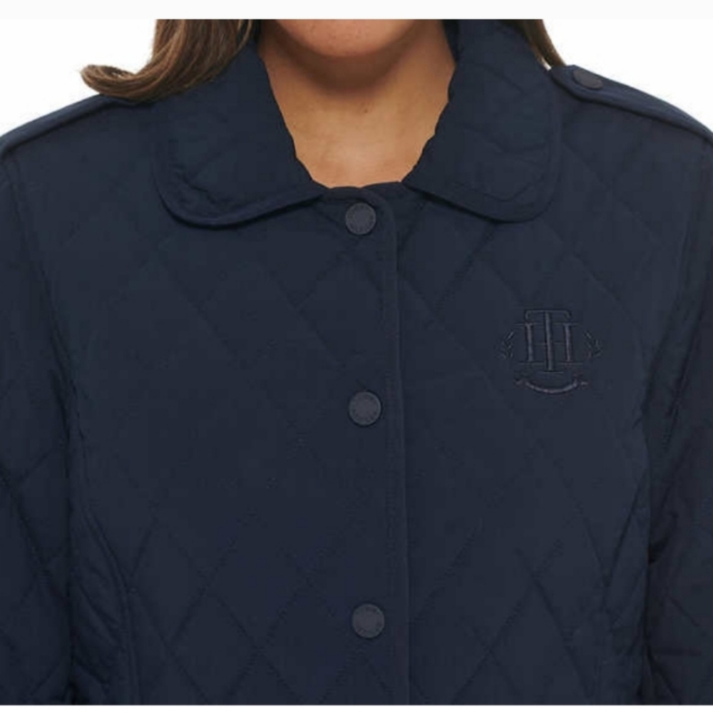 Tommy Hilfiger Ladies' Quilted Jacket NWT - Picture 3 of 4